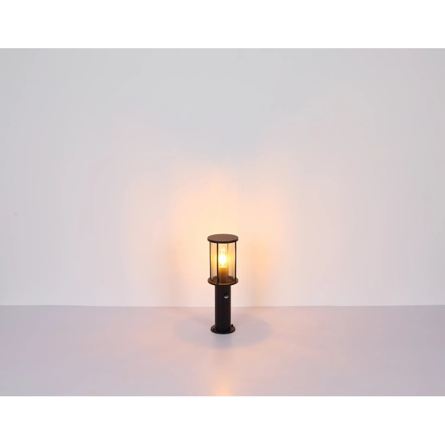 Globo - Уличная лампа с датчиком 1xE27/60W/230V IP54 45cm
