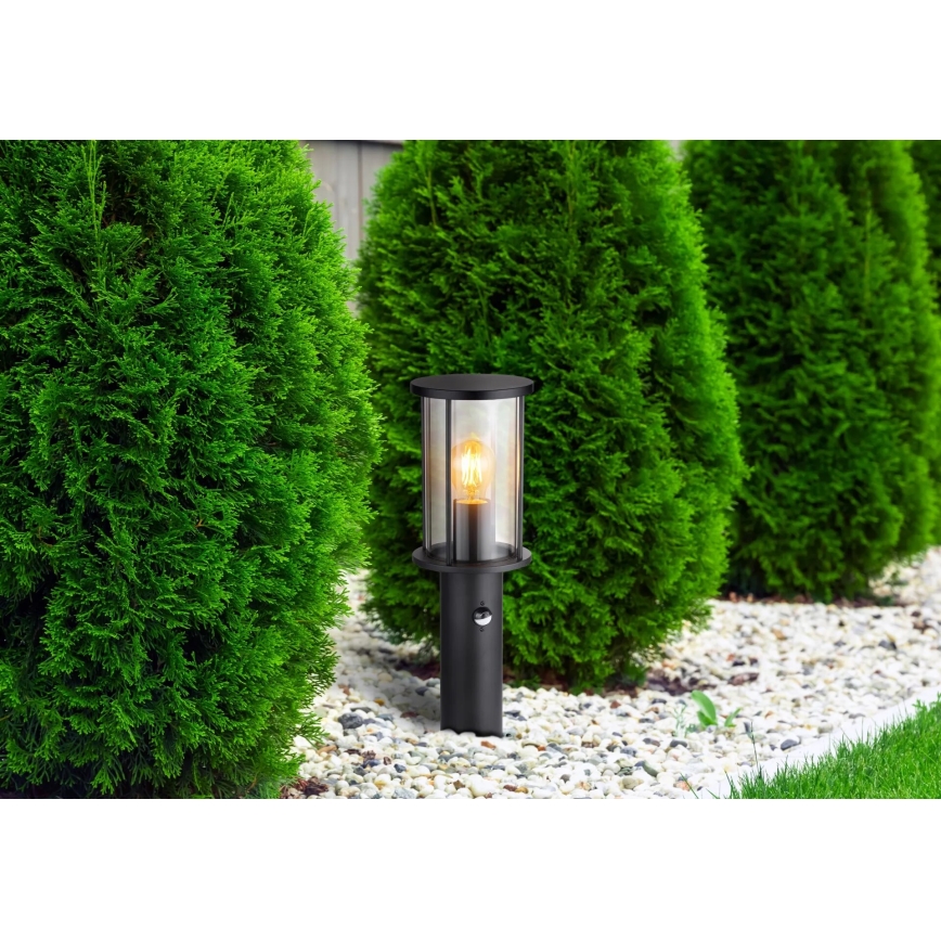 Globo - Вулична лампа з датчиком 1xE27/60W/230V IP54 45cm