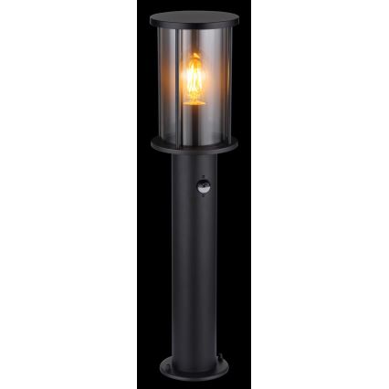 Globo - Уличная лампа с датчиком 1xE27/60W/230V 60 см IP54