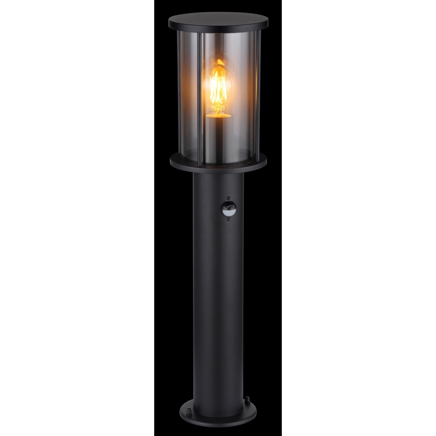Globo - Уличная лампа с датчиком 1xE27/60W/230V 60 см IP54