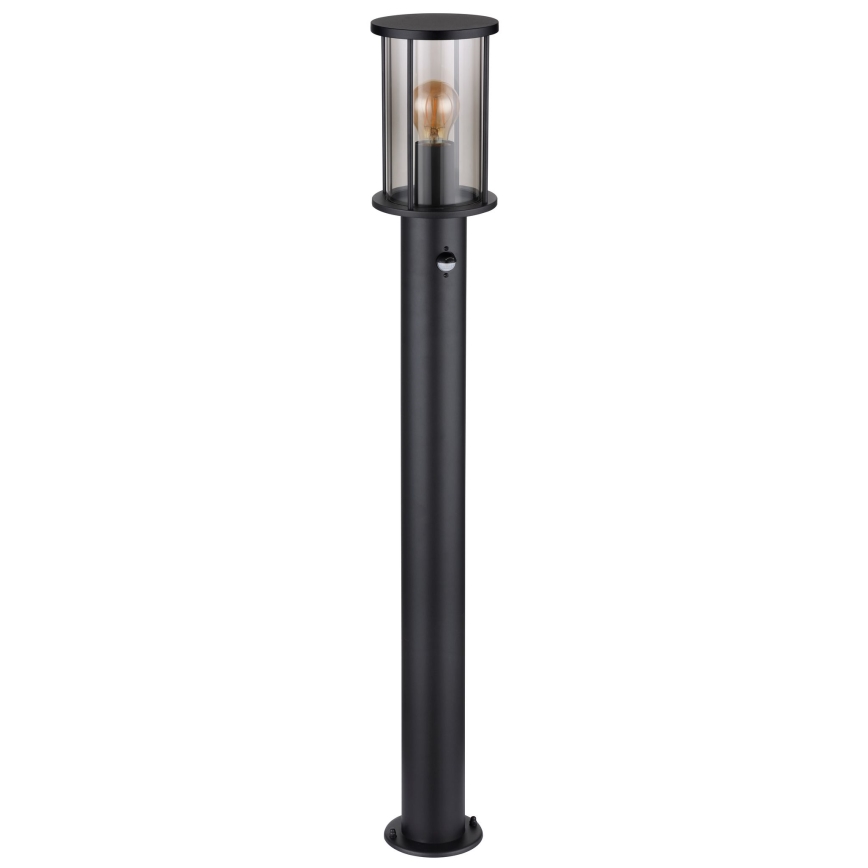 Globo - Уличная лампа с датчиком 1xE27/60W/230V 100 см IP54