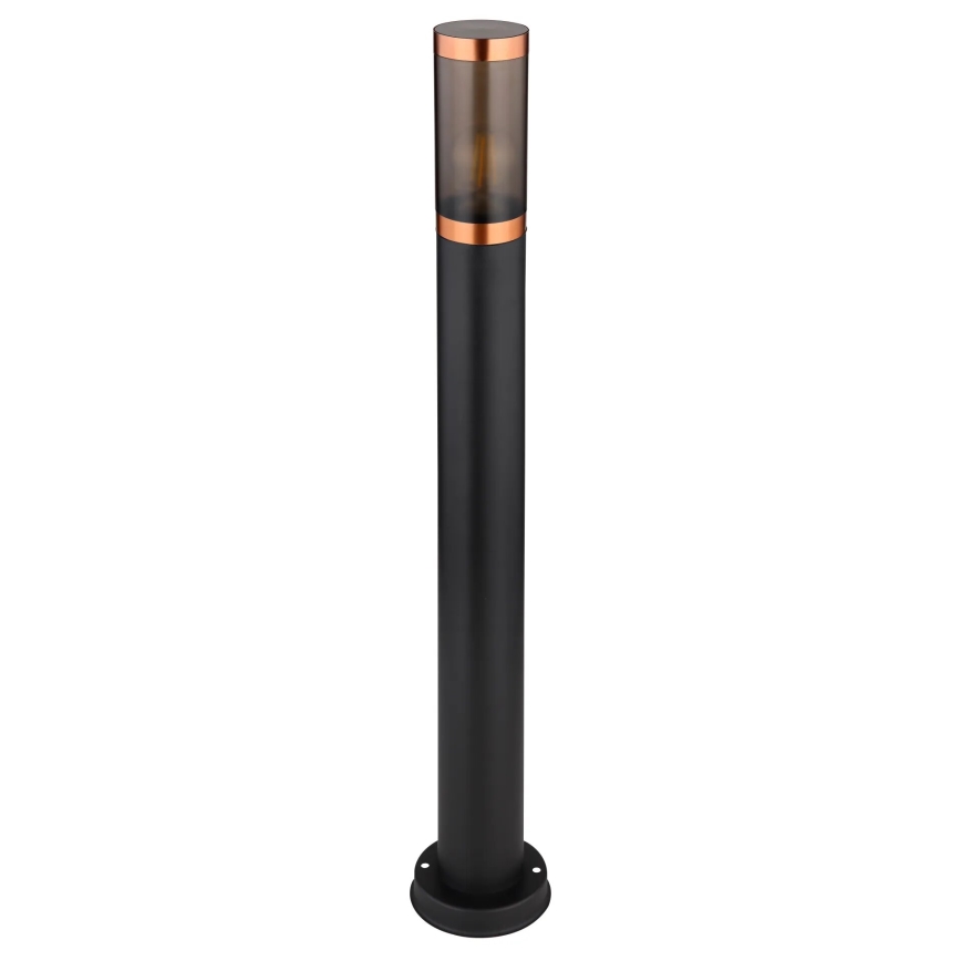 Globo - Уличная лампа 1xE27/23W/230V IP44 80 см черный/медный
