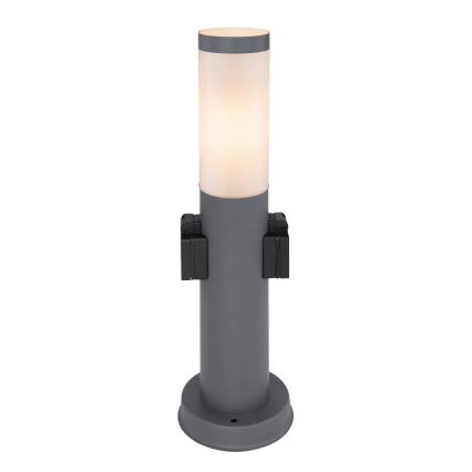 Globo 3158AK - Вулична лампа з 2 розетками BOSTON 1xE27/23W/230V IP44