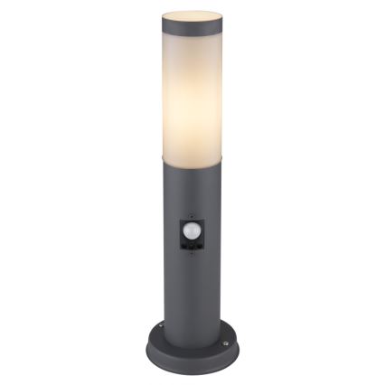 Globo - Вулична лампа з датчиком 1xE27/60W/230V 45 см IP44
