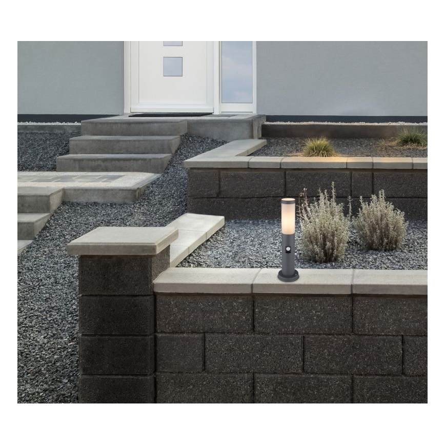 Globo - Зовнішній світильник з датчиком 1xE27/15W/230V 45 см IP44