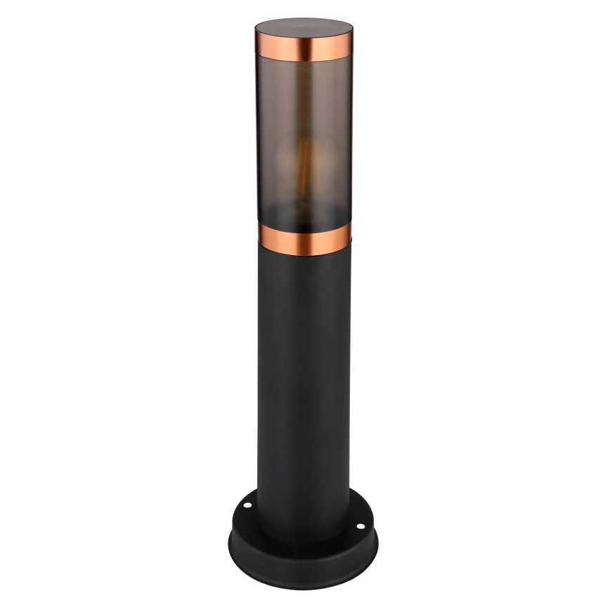 Globo - Уличная лампа 1xE27/23W/230V IP44 45 см черный/медный