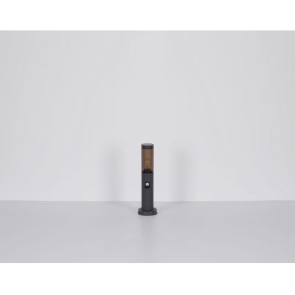 Globo - Уличная лампа с датчиком 1xE27/15W/230V 45 см IP44