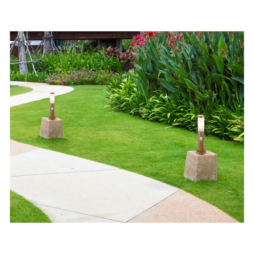 Globo - Зовнішній світильник з датчиком 1xE27/15W/230V 45 cm IP44