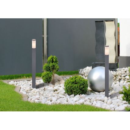 Globo - Вулична лампа 1xE27/60W/230V IP44 110 см антрацит