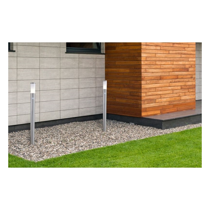 Globo - Уличная лампа с датчиком 1xE27/60W/230V 110 см IP44