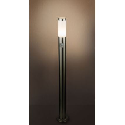 Globo - Уличная лампа с датчиком 1xE27/60W/230V 110 см IP44