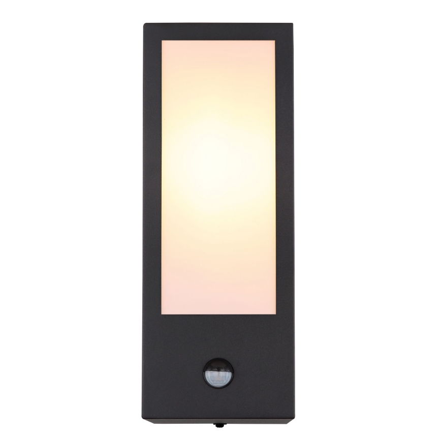 Globo - Настенный светильник с датчиком 1xE27/60W/230V IP44