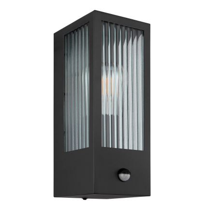 Globo - Настенный светильник с датчиком 1xE27/60W/230V IP44