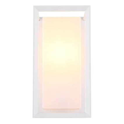 Globo - Вуличний настінний світильник 1xE27/60W/230V IP44 білий