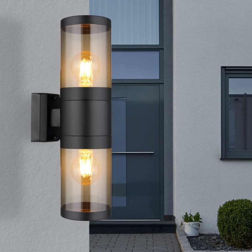 Globo - Уличный настенный светильник 2xE27/60W/230V IP44