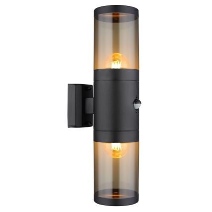 Globo настінний світильник з датчиком 2xE27/40W/230V IP44