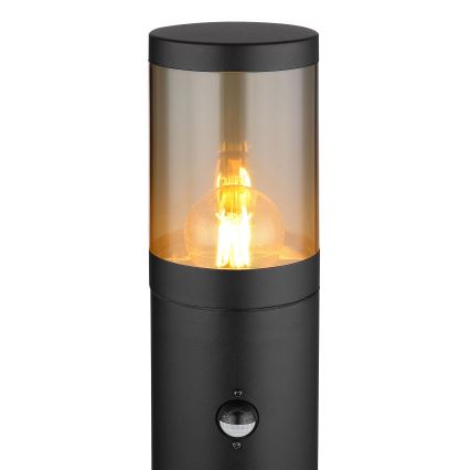 Globo - Вулична лампа з датчиком 1xE27/60W/230V 50 см IP44