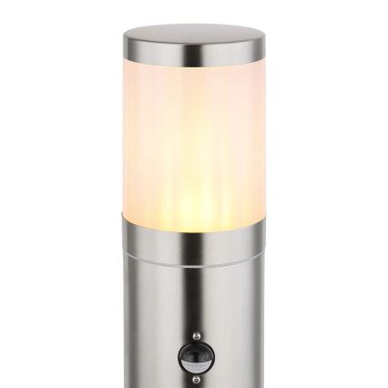 Globo - Вулична лампа з датчиком 1xE27/60W/230V 50 см