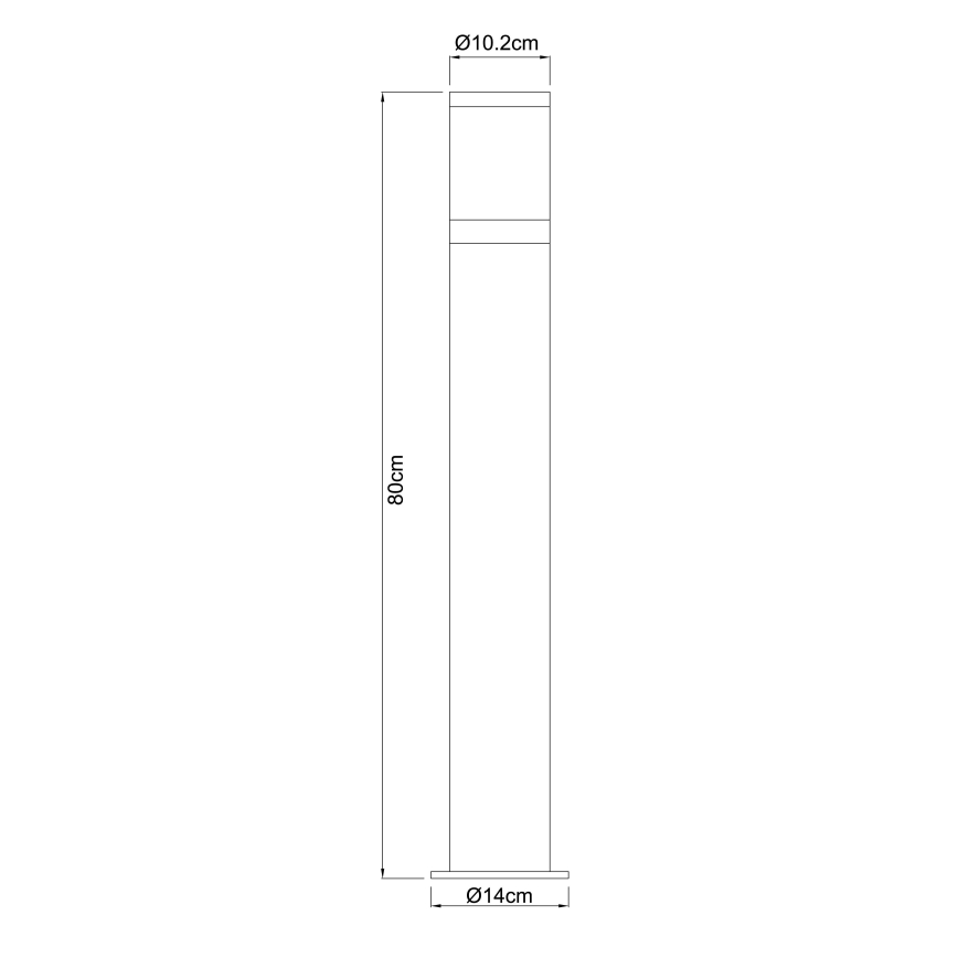 Globo - Вуличний світильник 1xE27/60W/230V IP44