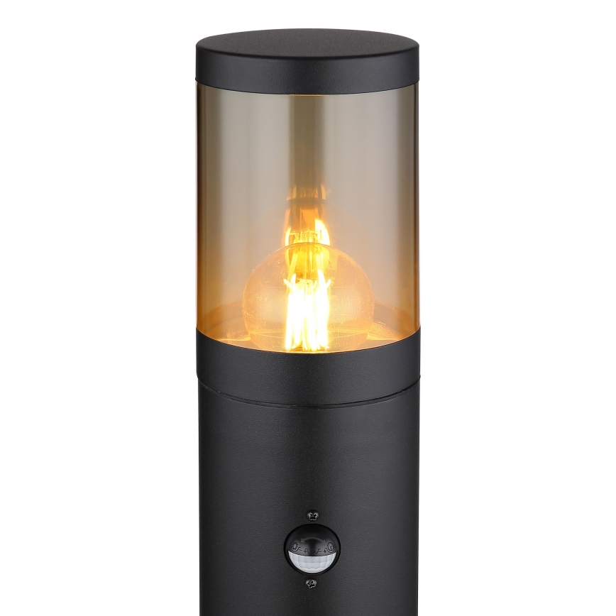Globo - Уличная лампа с датчиком 1xE27/60W/230V 80 см IP44