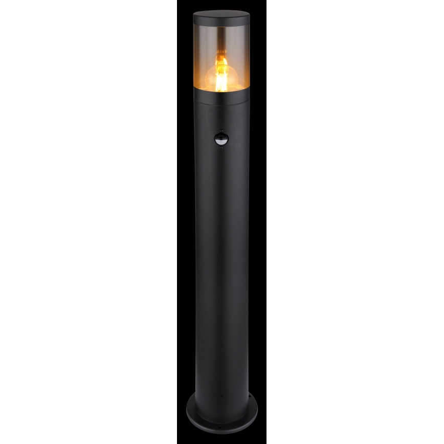 Globo - Вулична лампа з датчиком 1xE27/60W/230V 80 см IP44
