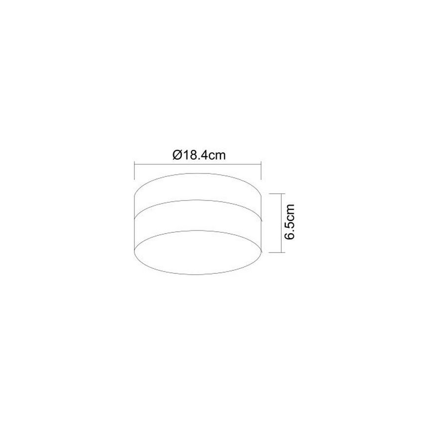 Globo - Светильник для ванной комнаты 1xE27/60W/230V диаметр 18,4 см IP44