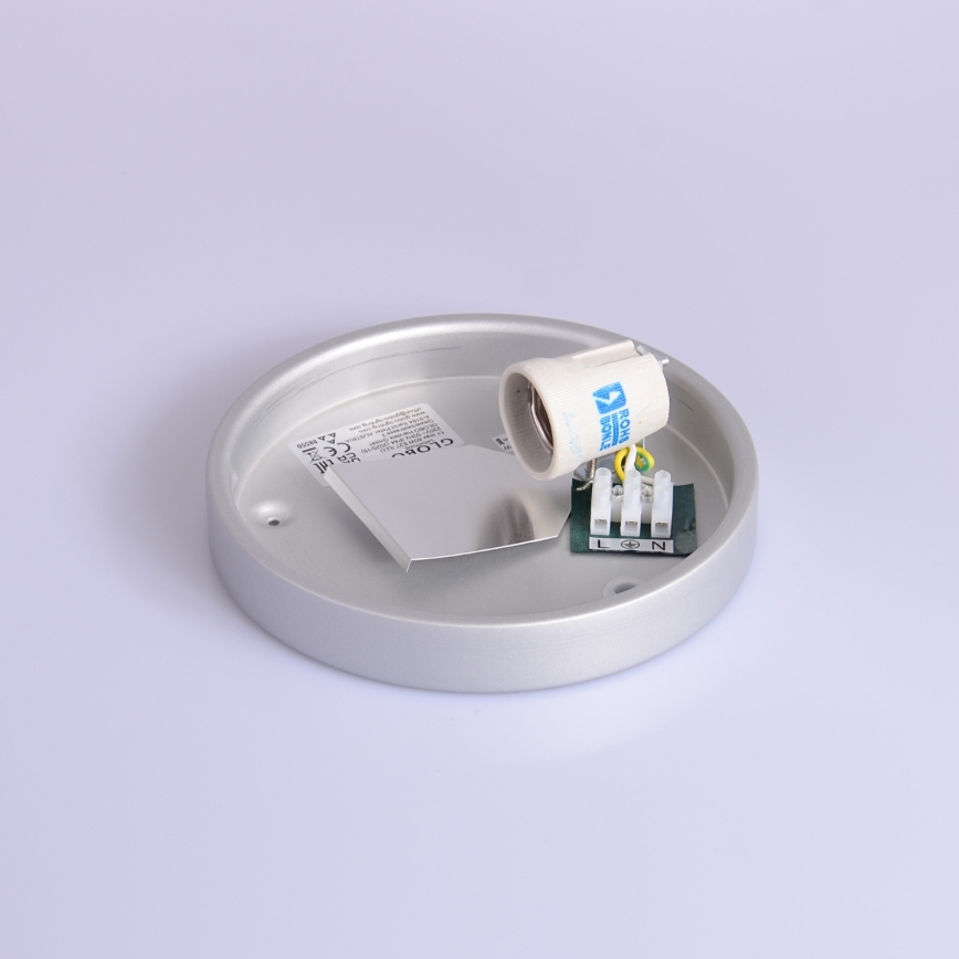 Globo - Світильник для ванної кімнати 1xE27/60W/230V діаметр 18,4 см IP44