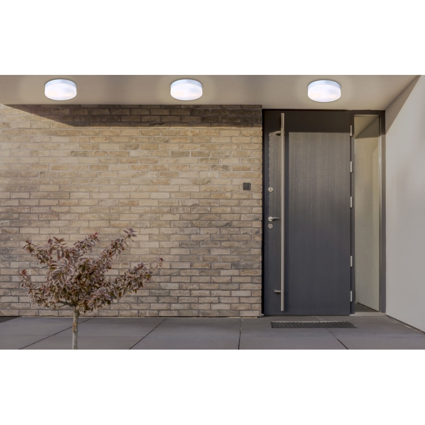 Globo - Світильник для ванної кімнати 2xE27/40W/230V діаметр 24 см IP44