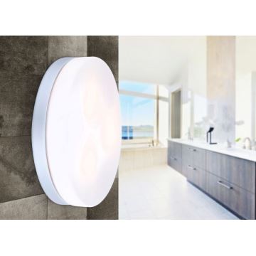 Globo - Светильник для ванной комнаты 3xE27/40W/230V диаметр 30 см IP44