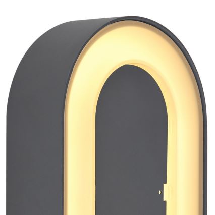 Globo - Вуличний світлодіодний настінний світильник LED/12W/230V IP65
