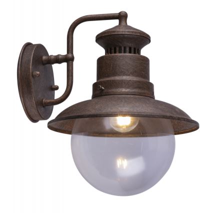 Globo - Вуличний настінний світильник 1xE27/60W/230V IP44