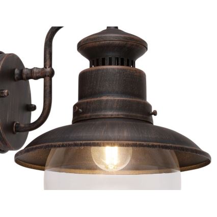 Globo - Вуличний настінний світильник 1xE27/60W/230V IP44