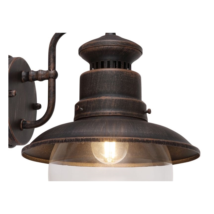 Globo - Вуличний настінний світильник 1xE27/60W/230V IP44
