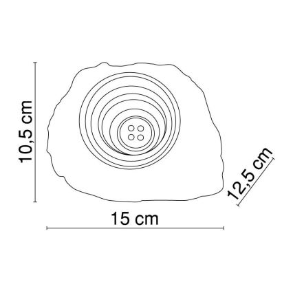 Globo - НАБОР 3x Светодиодный светильник на солнечной батарее LED/1,2V IP44 600 mAh
