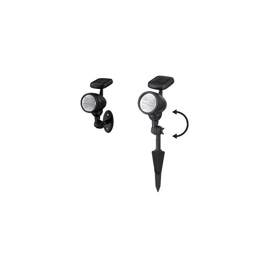 Globo - LED Освітлення на сонячній батареї 3xLED/0,06W IP44