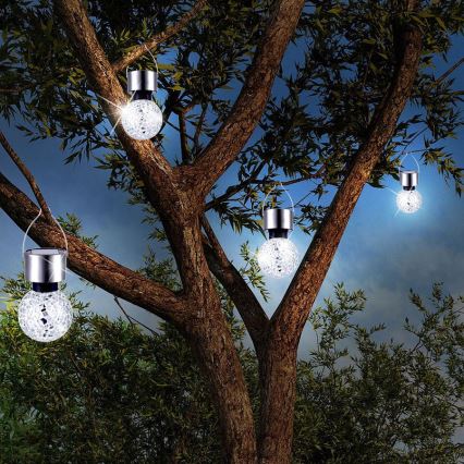 Globo 33056 - Светильник на солнечной батарее 1xLED/0,06W/3,2V IP44 400 mAh