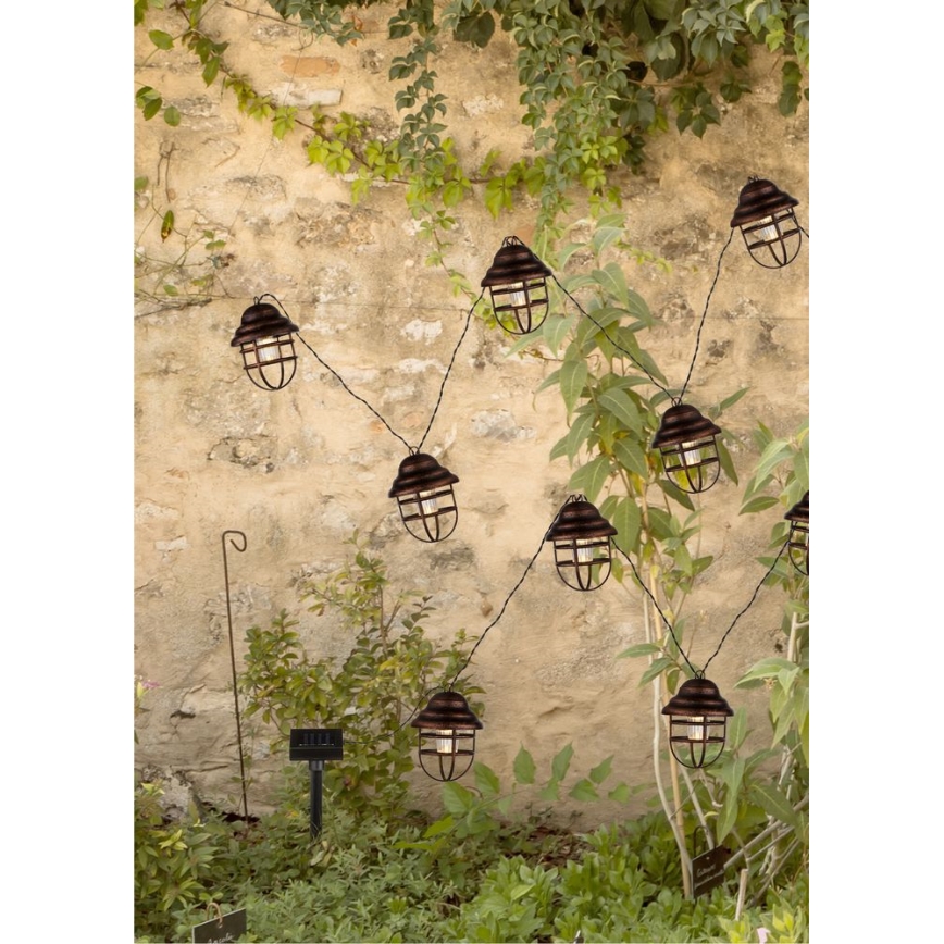 Globo - LED На сонячній батареї декоративний світильник 8xLED/3,2V IP44 200 mAh