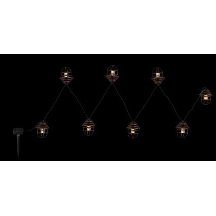 Globo - LED На сонячній батареї декоративний світильник 8xLED/3,2V IP44 200 mAh