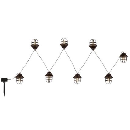 Globo - Светодиодный декоративный светильник на солнечной батарее 8xLED/3,2V IP44 200 mAh