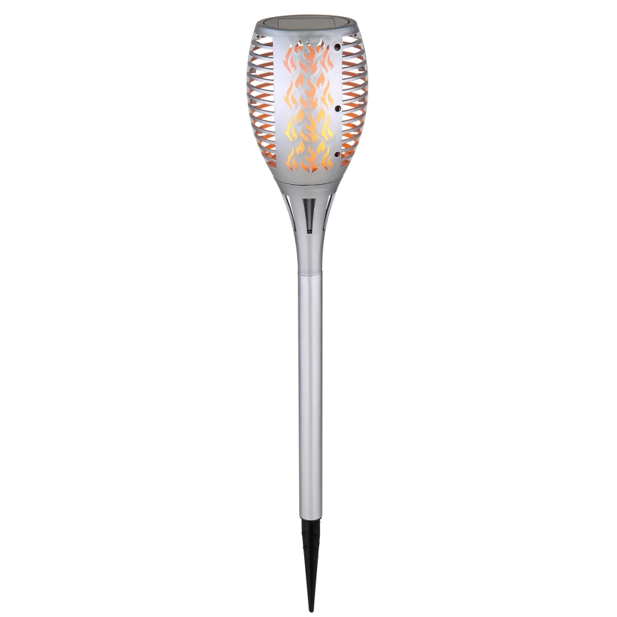 Globo - Светодиодный светильник на солнечной батарее LED/3,6W/3V 1800K IP44 блестящий хром