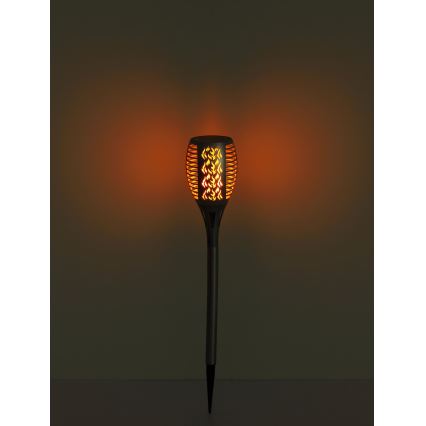 Globo - Светодиодный светильник на солнечной батарее LED/3,6W/3V 1800K IP44 блестящий хром