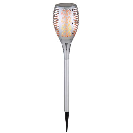 Globo - Светодиодный светильник на солнечной батарее LED/3,6W/3V 1800K IP44 блестящий хром