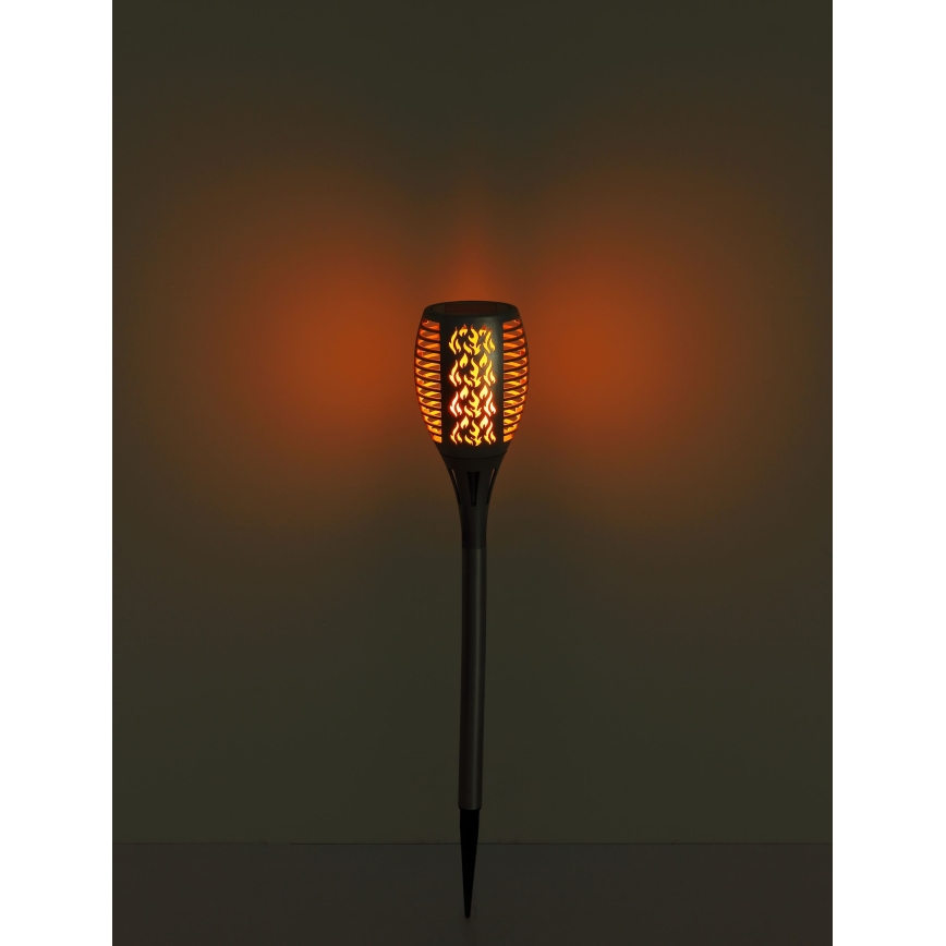 Globo - Світлодіодний світильник на сонячній батареї LED/3,6W/3V 1800K IP44 глянцевий хром