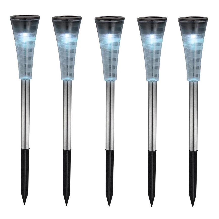 Globo 33079-5 - НАБОР 5x Лампа на солнечной батарее RGB-LED/0,06W/3,2V IP44