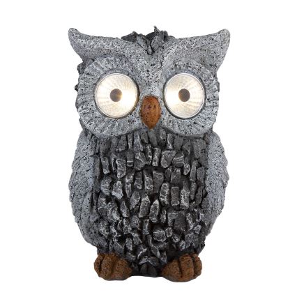 Globo - Світлодіодний світильник на сонячній батареї 2xLED/0,06W/3V IP44 сова