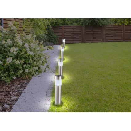 Globo - НАБОР 4x Светодиодный светильник на солнечной батарее LED/0,07W/3V IP44 600 mAh