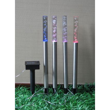 Globo - НАБІР 4 шт. LED сонячних світильників 4xLED/0,07W IP44 600 мАг