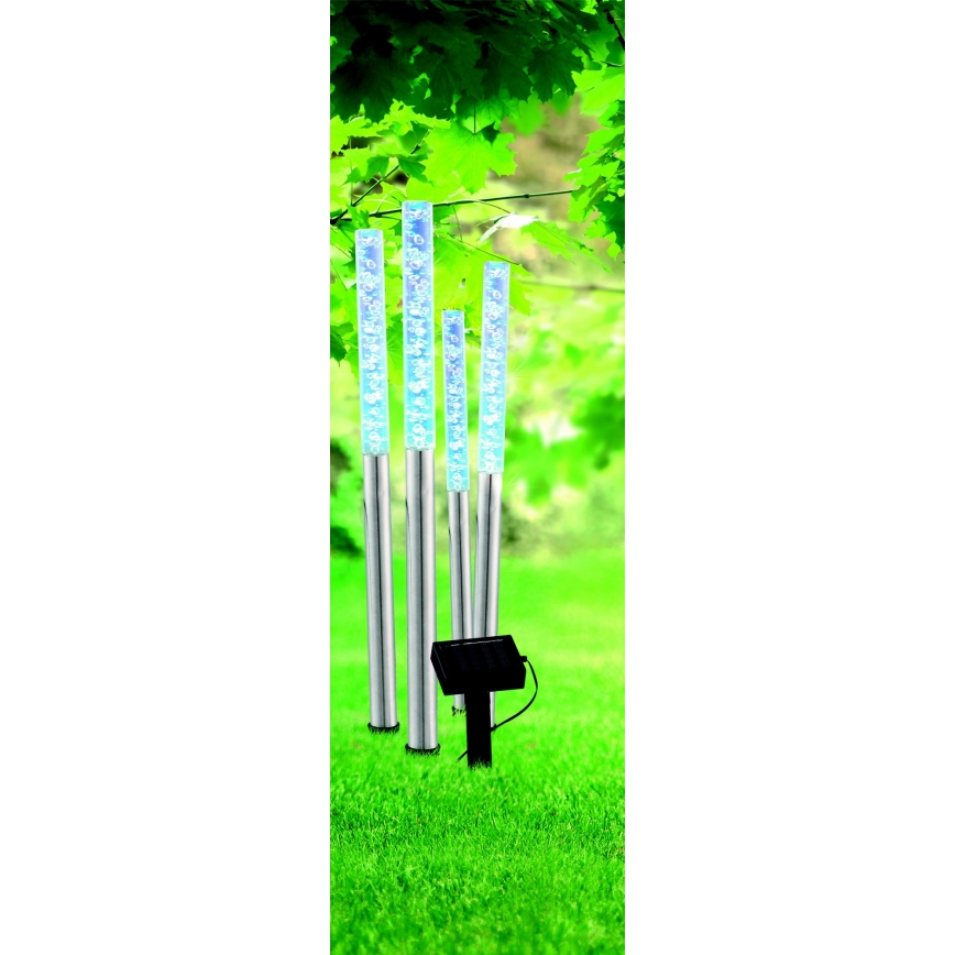 Globo - НАБІР 4 шт. LED сонячних світильників 4xLED/0,07W IP44 600 мАг