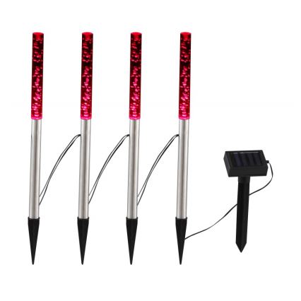 Globo - НАБІР 4 шт. LED сонячних світильників 4xLED/0,07W IP44 600 мАг