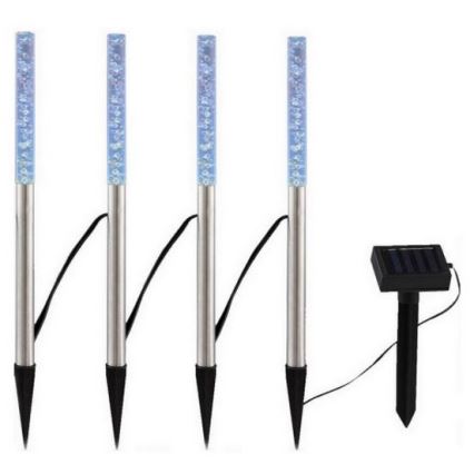 Globo - НАБОР 4x Светодиодный светильник на солнечной батарее 4xLED/0,07W IP44 600 mAh